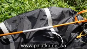 Ремонтируем сломанную дугу палатки