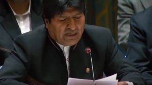 Le président bolivien Evo Morales dénonce Donald Trump et les gouvernements américains succéssifs!