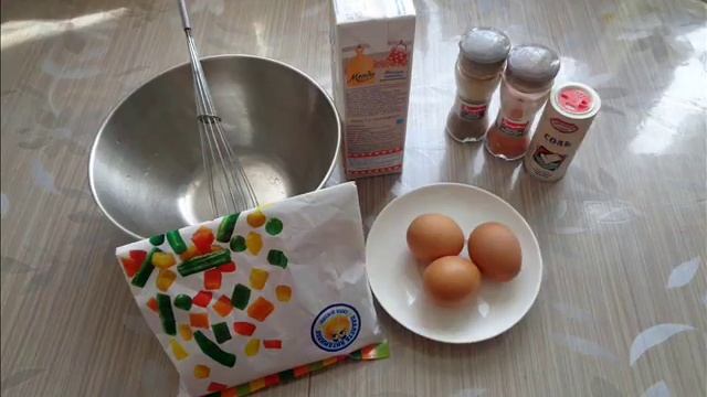 Как приготовить омлет с овощами. Завтрак на скорую руку/ #ППпитание