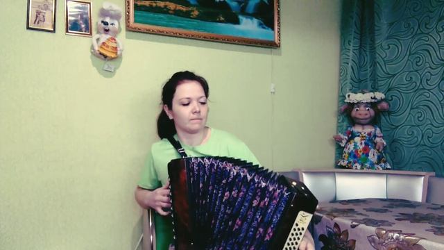 "ЗАЦЕПИЛА МЕНЯ" на гармони ( А. Ревва ) смотреть онлайн