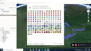 How to color code data points in Google Earth Pro