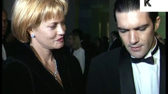 1995 Melanie Griffith and Antonio Banderas at Awards Ceremony смотреть онлайн