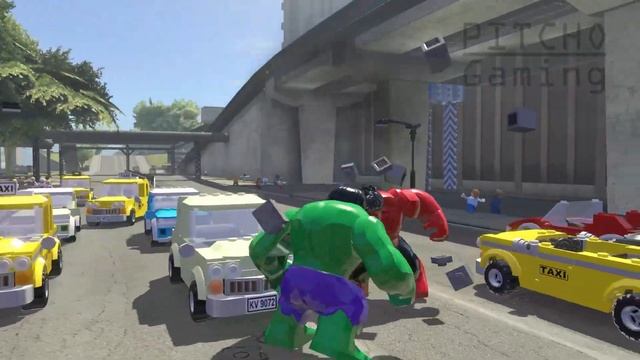 HULK TRANSFORMATION VS RED HULK - LEGO MARVEL Super Heroes смотреть онлайн