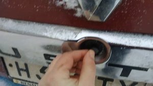 DUSTER Крышка личинки замка задней двери Логан Сандеро Ларгус