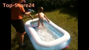 Надувной детский бассейн Rectangular Baby Pool обзор