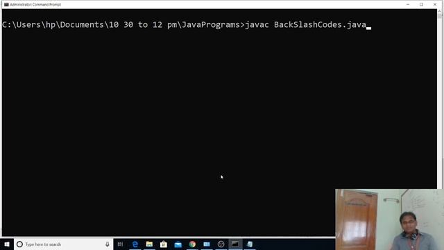 8. BackSlash Codes & Escape Sequences With Class & Object Core Java in Telugu смотреть онлайн
