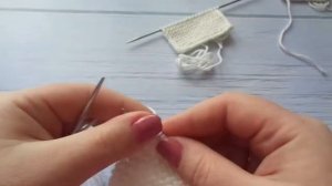 Кромочные петли. Способы провязывания кромочных петель.