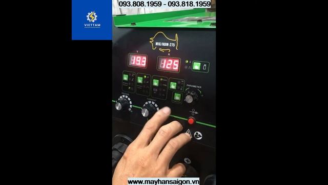 HƯỚNG DẪN SỬ DỤNG MÁY HÀN MIG NBM 275 HYLONG 1 #mayhanmig #mayhanmig275 #viettam #co2 #mayhan