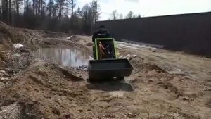 Самодельный Минипогрузчик Продолжение