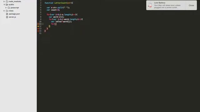 Intro to Javascript - Find Greatest Common Letter In a String