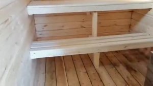 Мобильная баня из профилированного бруса 2х4 обзор