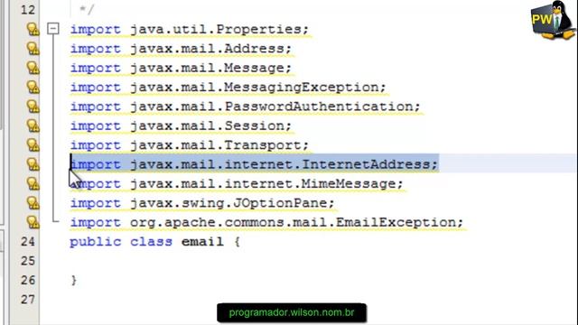 Netbeans - Como enviar email, parte 1 - Java ee - 105 смотреть онлайн