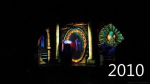 Evolution Of Magic Mirrors in Snow White's Scary Adventures in Disneyland Resort 1990-2018