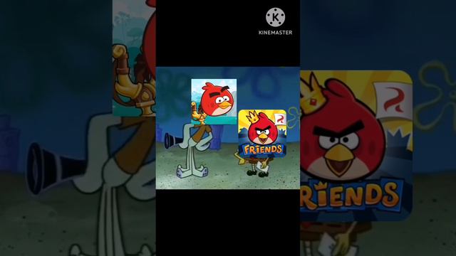 Angry Birds Friends Old Main Theme Vs New Main Theme (SPONGEBOB MEME)