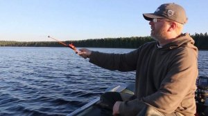 РЫБАЛКА НА ОНЕЖСКОМ ОЗЕРЕ В КАРЕЛИИ!!!