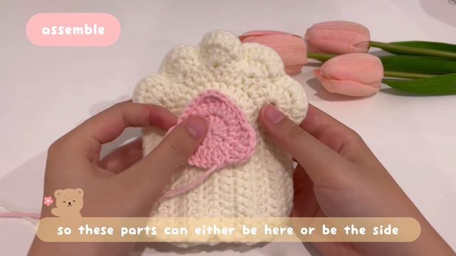 crochet cat paw fingerless gloves 🐾 pt.2 | beginner-friendly crochet tutorial