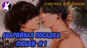 Озвучка фанфика/Аварийная посадка любви 1/Вигуки/Vkook