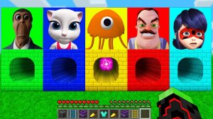 КРУГЛЫЙ ПОРТАЛЬНЫЙ ТОННЕЛЬ В МАЙНКРАФТ ЗОМБАК