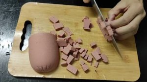 Чудесный салат Оливье с кукурузой. Wonderful salad Olivier with corn