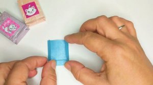 Миниатюрные подарочные пакеты. Как сделать мини пакетик.