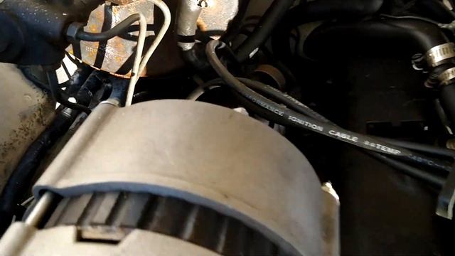 Ford Granada Engine Compartment Master Cylinder Failed