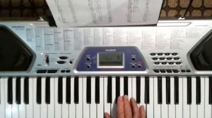 Как играть Дым над водой на синтезаторе СТК-481 (How to play "Smok On A Water" on keyboard)