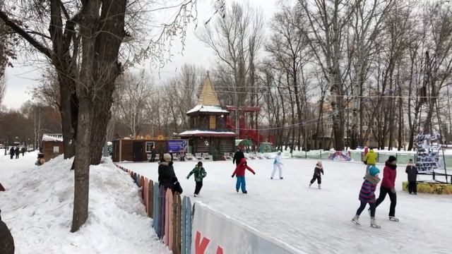 #Липецк #Нижний_парк. Похолодало у нас. 9.02.2019 смотреть онлайн