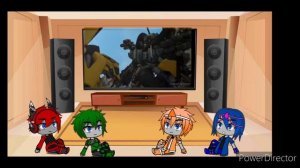 Transformers Prime react to Bumblebee vs Megatron's Decepticon Army