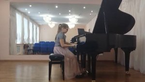 Кемерово. ЦДШИ. Фролова Елизавета.  М.  Шмитц " Джазовая инвенция №22"