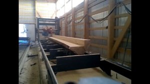 Пилорама Дисковая Ц2УБС-2. 2013 Петрозаводск, доска 150*50