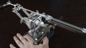 Веневские алмазные бруски для точилки Blitz, заточка складного ножа из D2