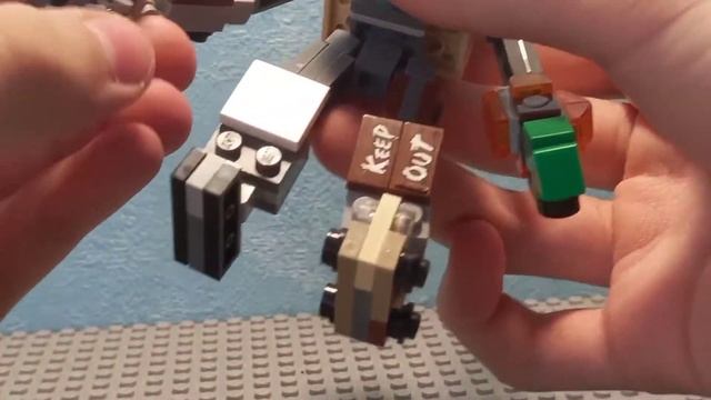 Хижино-трон, но из лего. смотреть онлайн