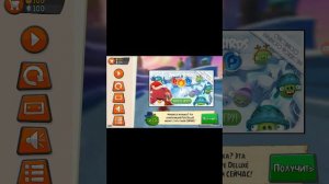 Играем в игру angry birds GO! #1