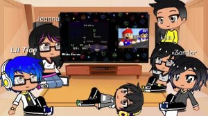 Gacha life react to Smg4 Nintendo meme 14ft for the first time