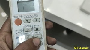 How to use a mitsubishi air conditioner remote control