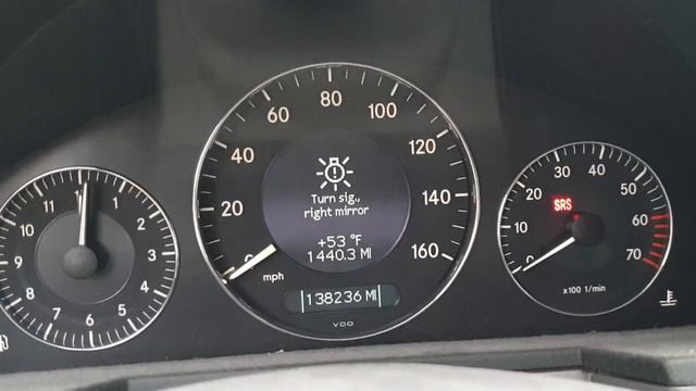 Trying 1156A to replace the 2357ALL bulb for 2004 Mercedes Benz E500 W211 Headlight Turn Signal