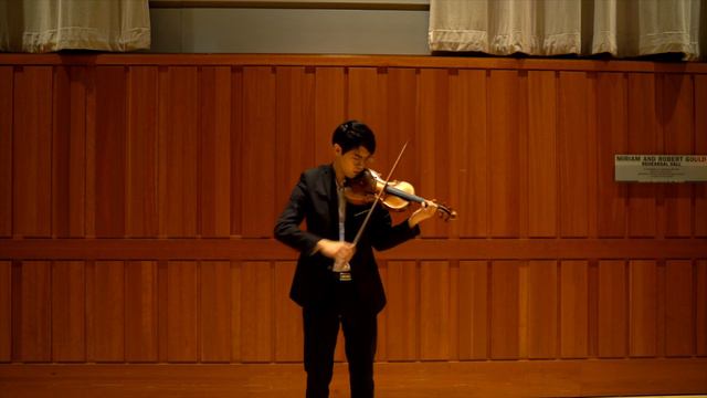 Bach Violin Solo Sonata No. 2 BWV 1003, Fugue смотреть онлайн