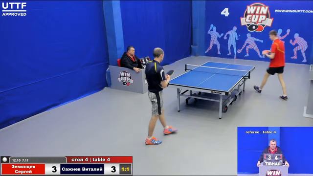 18:30 Земянцев Сергей 2-3 Сажнев Виталий стол 4 Юг-3 27.02.21 смотреть онлайн