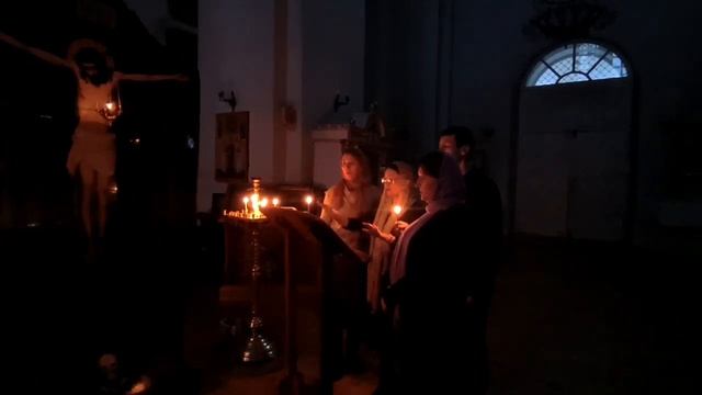 Прокимен Разделиша ризы моя себе хор Храма Спаса Нерукотворного г Елец смотреть онлайн