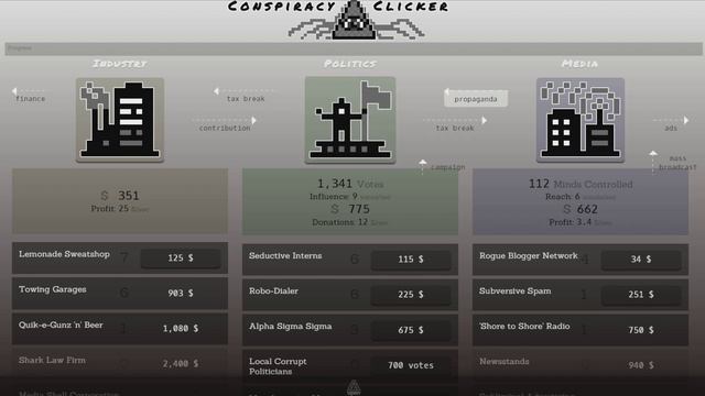 Иллюминаты кликер смотреть онлайн