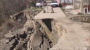 Оползень в Туапсе