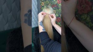 Крепление шиньона( хвост на ленте)