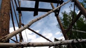 Лабаз для охоты на кабана или медведя