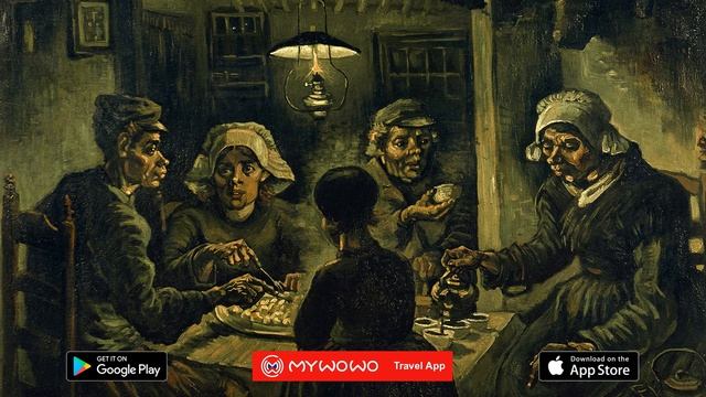 Музей Ван Гога – Едоки Картофеля – Амстердам – Аудиогид – MyWoWo Travel App смотреть онлайн