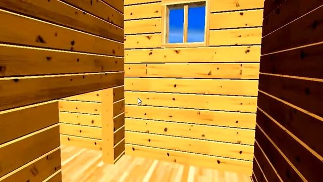 3d проект Баня 3 на 6 с мансардой Проект бани из бруса# смотреть онлайн