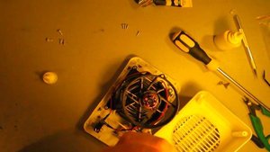 Тепловентилятор простой ремонт своими руками DIY - сгорел термопредохранитель от перегрева