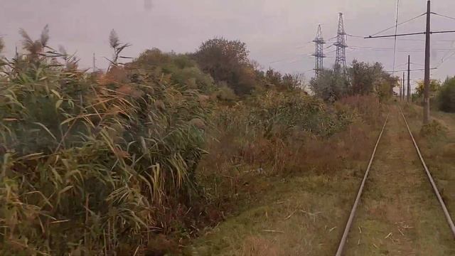 По маршруту 20 трамвая | Октябрь, 2021г. | Одесса #Одесский_транспорт смотреть онлайн