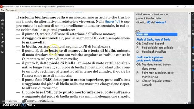 Il Sistema biella manovella generalità смотреть онлайн