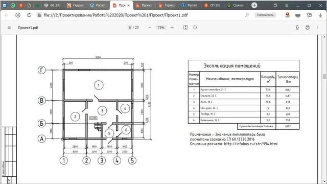 Расчет отопления. Часть 1