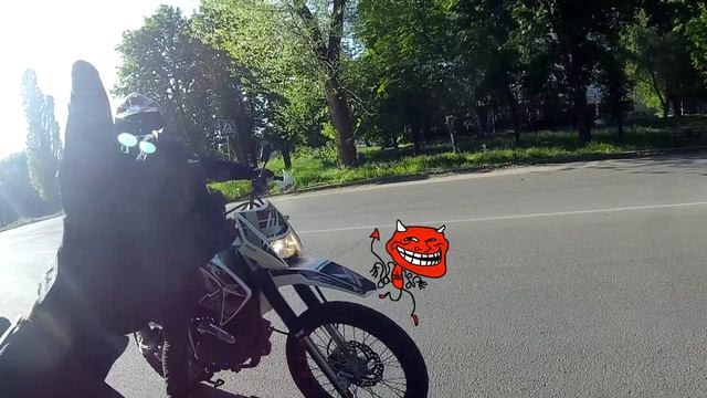 Покатушки Geon 250,Kawasaki 500,Yamaha MT-07 смотреть онлайн